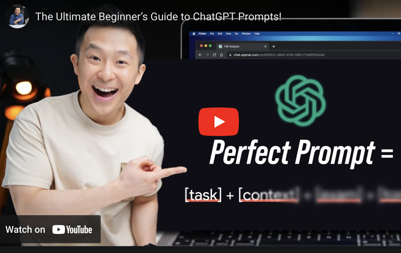 Guide to ChatGPT Prompt (Jeff SU)